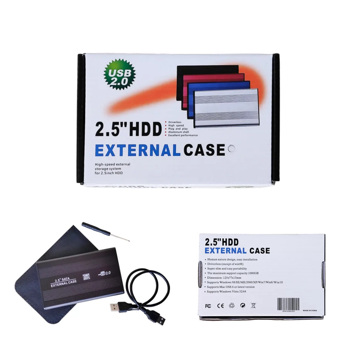 Кутия за диск 2.5``USB3.0 SATA MKTECH