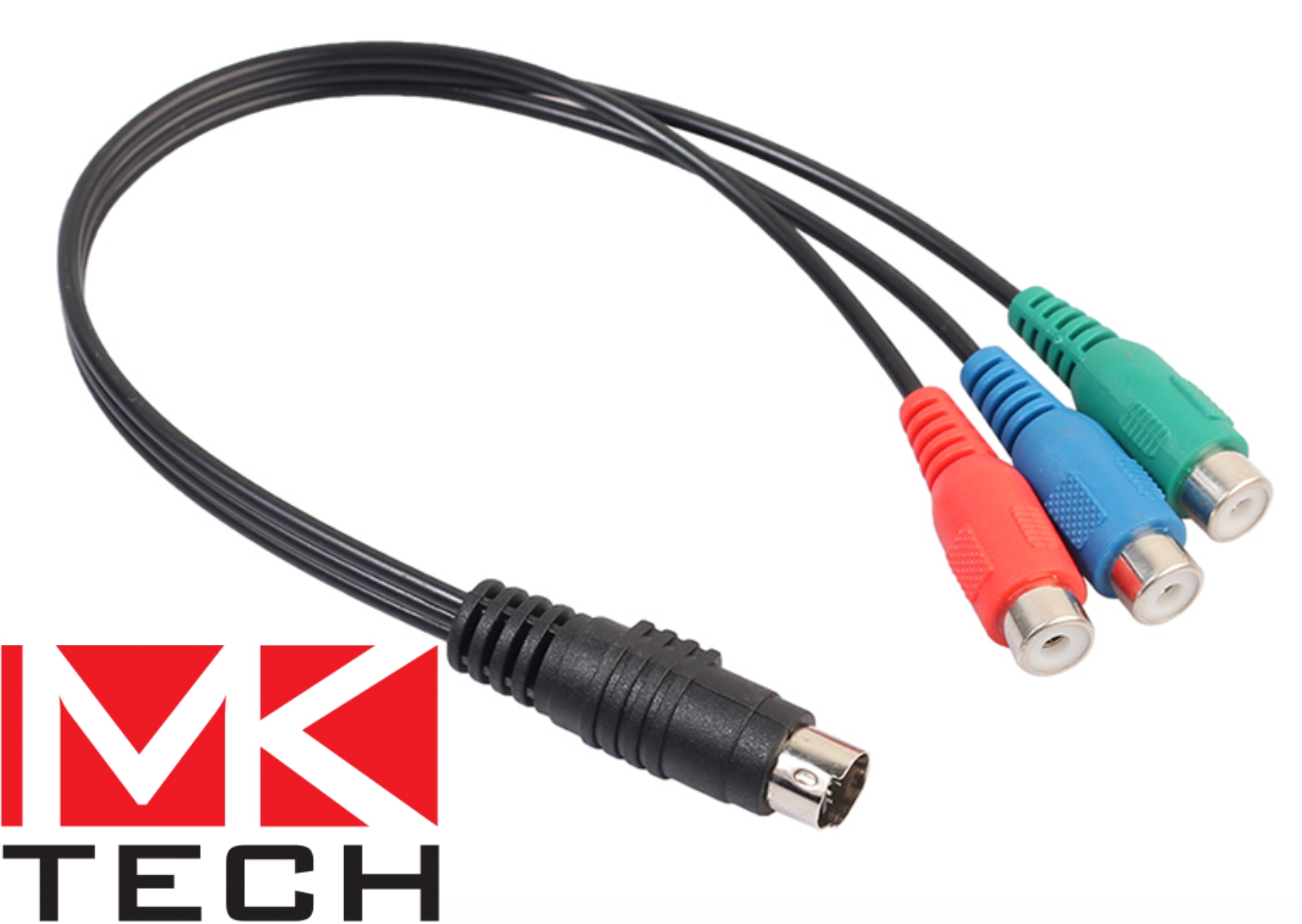 S-Video 7-pin to Component(RGB) Адаптер MKTECH