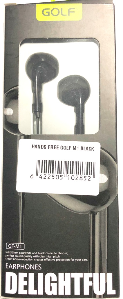 Стерео слушалки с микрофон Golf GF-M1 Черни