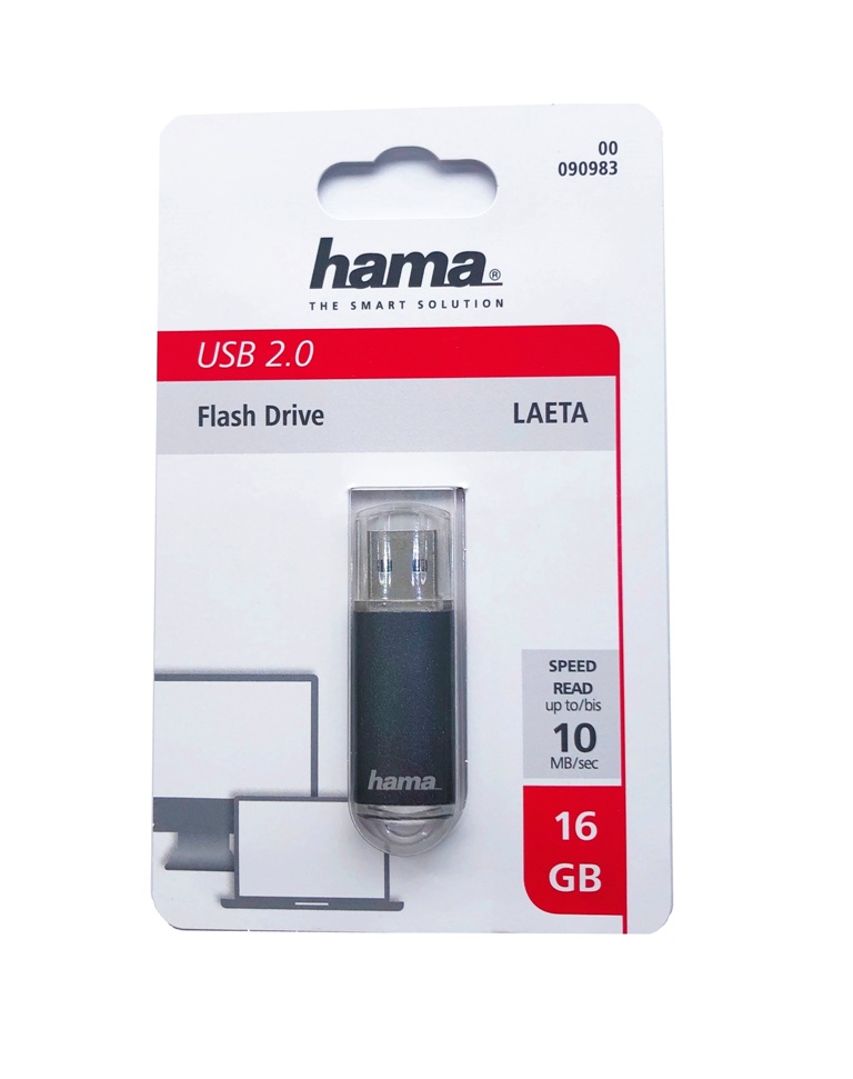 USB памет 16GB HAMA Laeta 90983