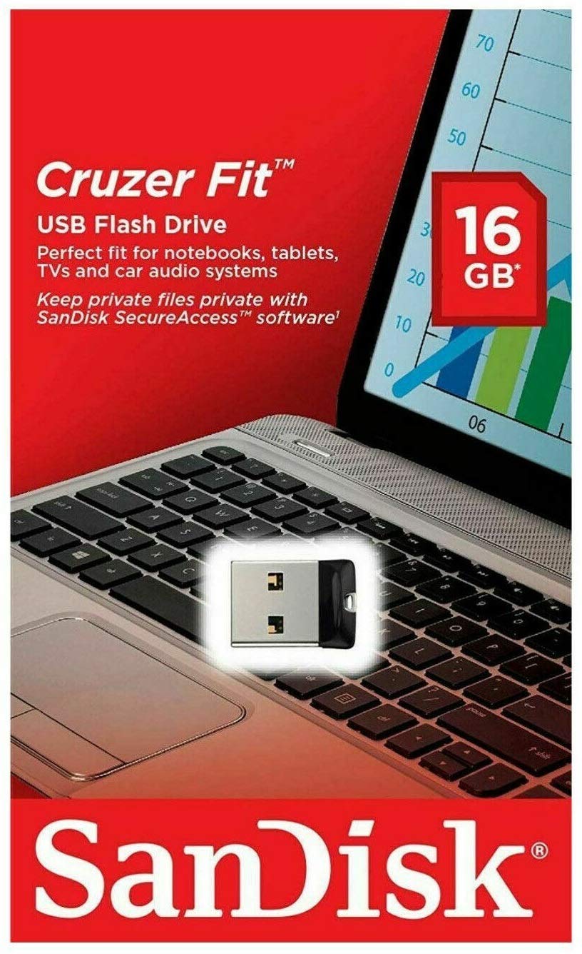 USB памет 16GB SanDisk Cruzer Fit