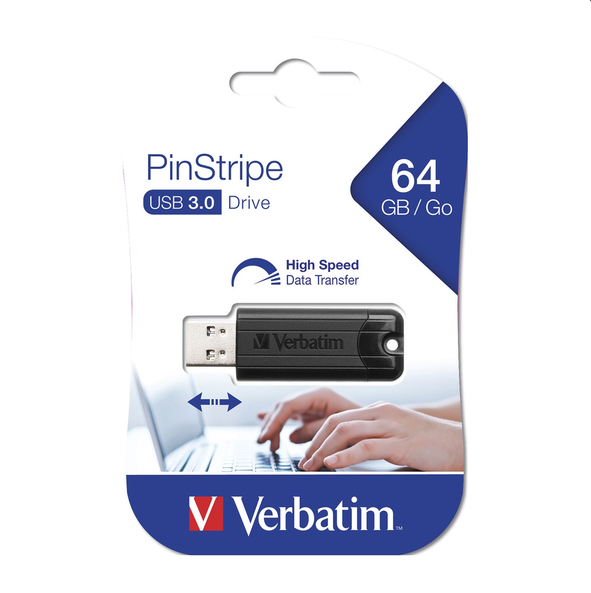 USB памет 64GB Verbatim Store`N`Go 3.0 Hi-Speed