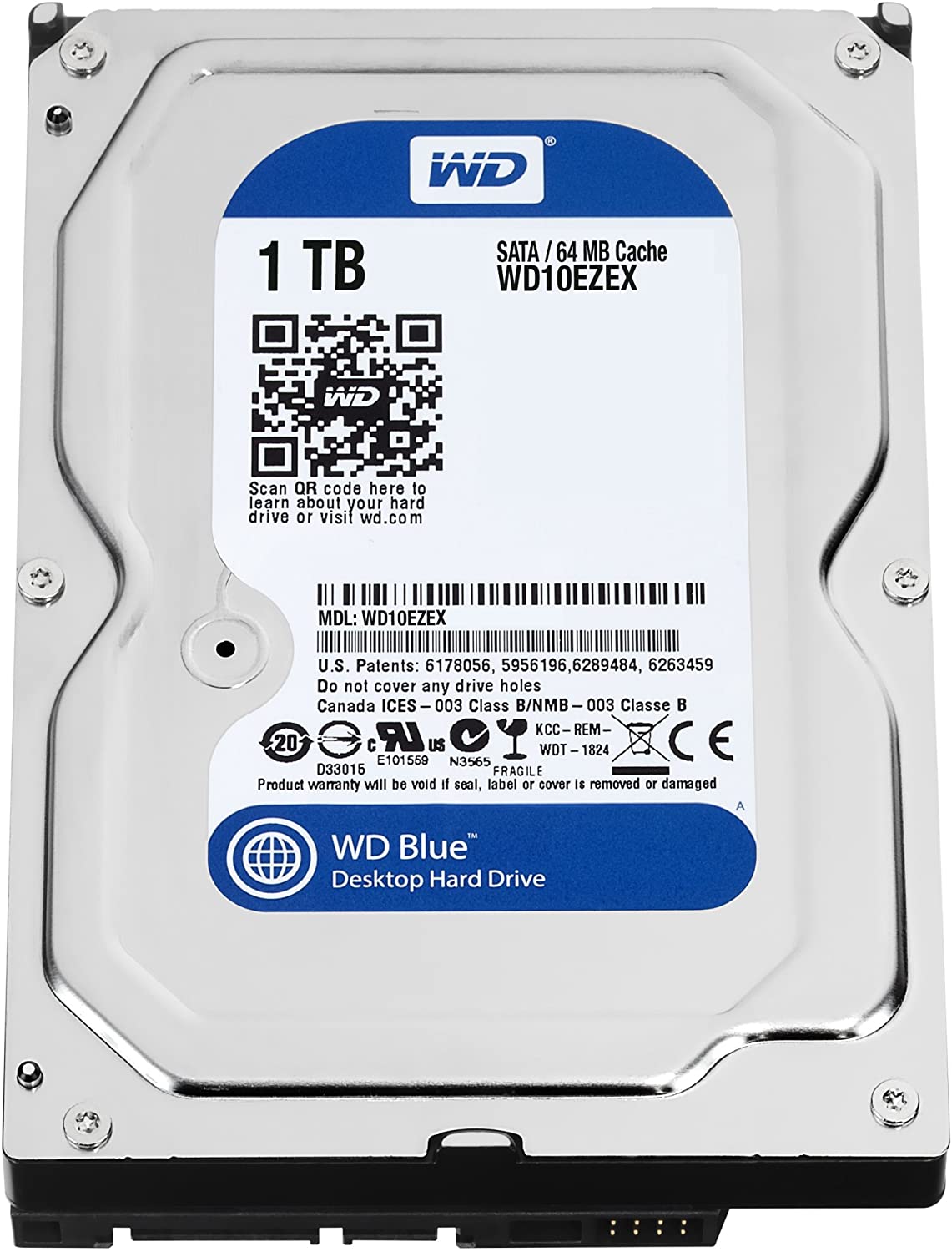 1 TB SATA III 64MB WD Blue WD10EZEX