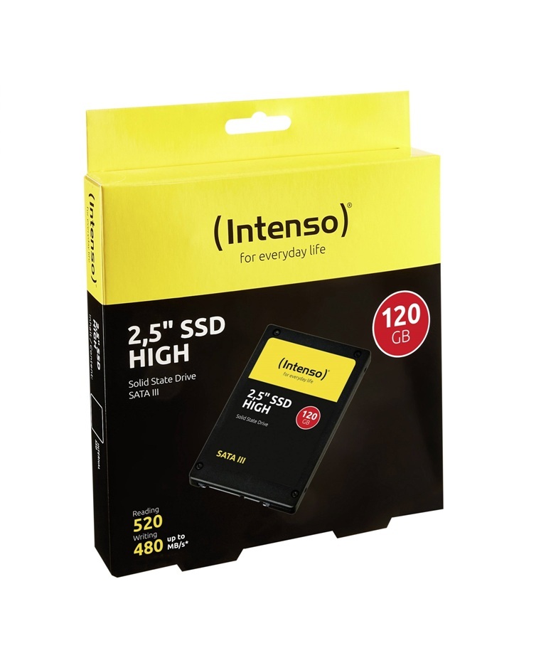 2.5”  120GB SSD Intenso HIGH