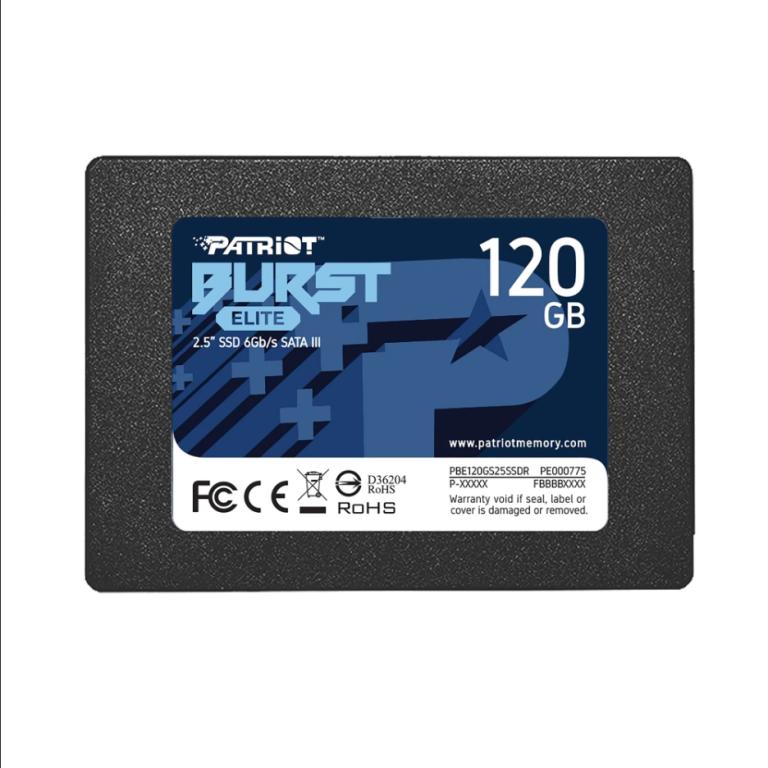 2.5”  120GB SSD PATRIOT BUST ELITE
