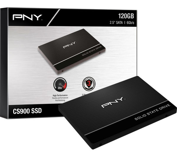 2.5”  120GB SSD PNY CS900