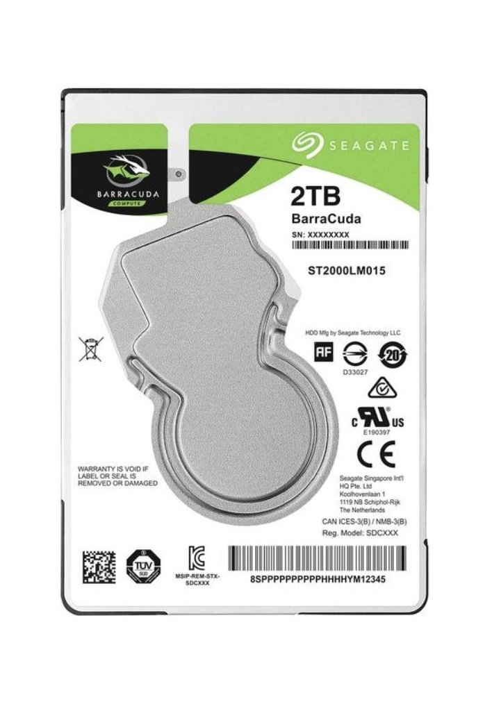 2 TB SATA 5400rpm Seagate ST2000LM015