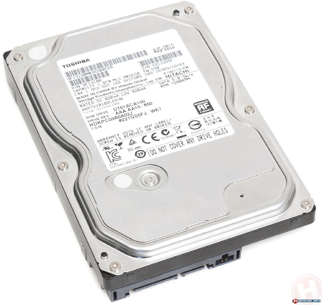 2 TB SATA III 64MB Toshiba DT01ACA200