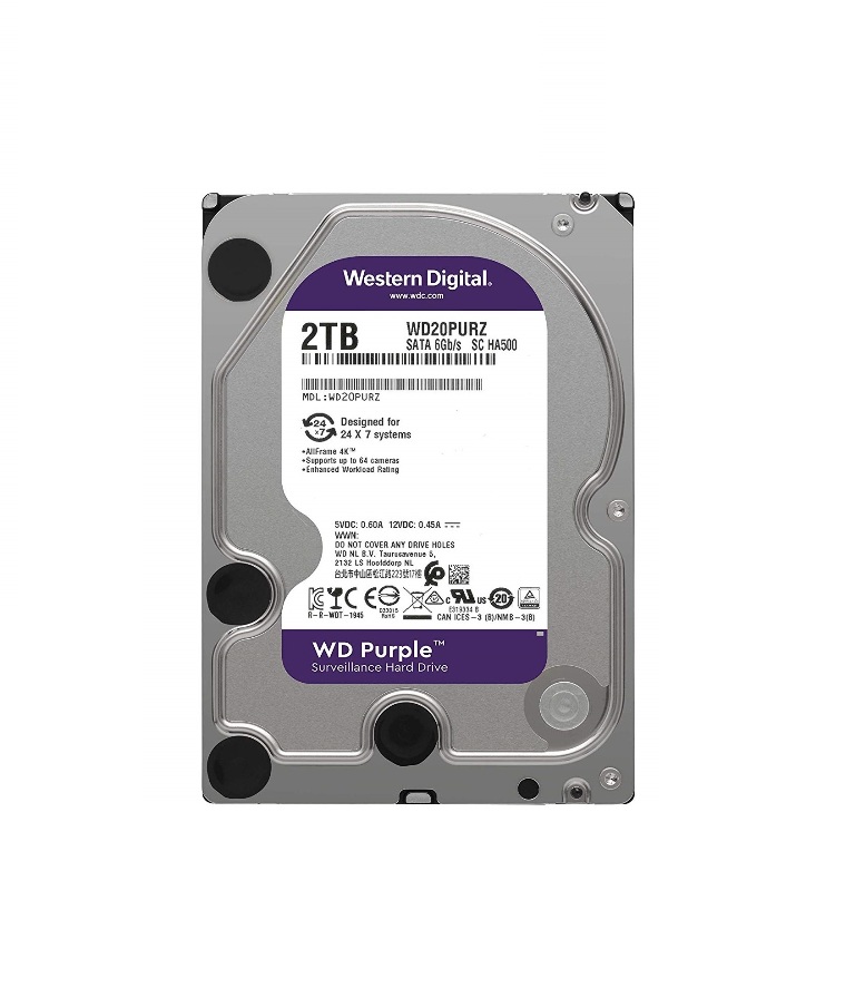 2 TB SATA III 64MB WD Purple WD20PURZ