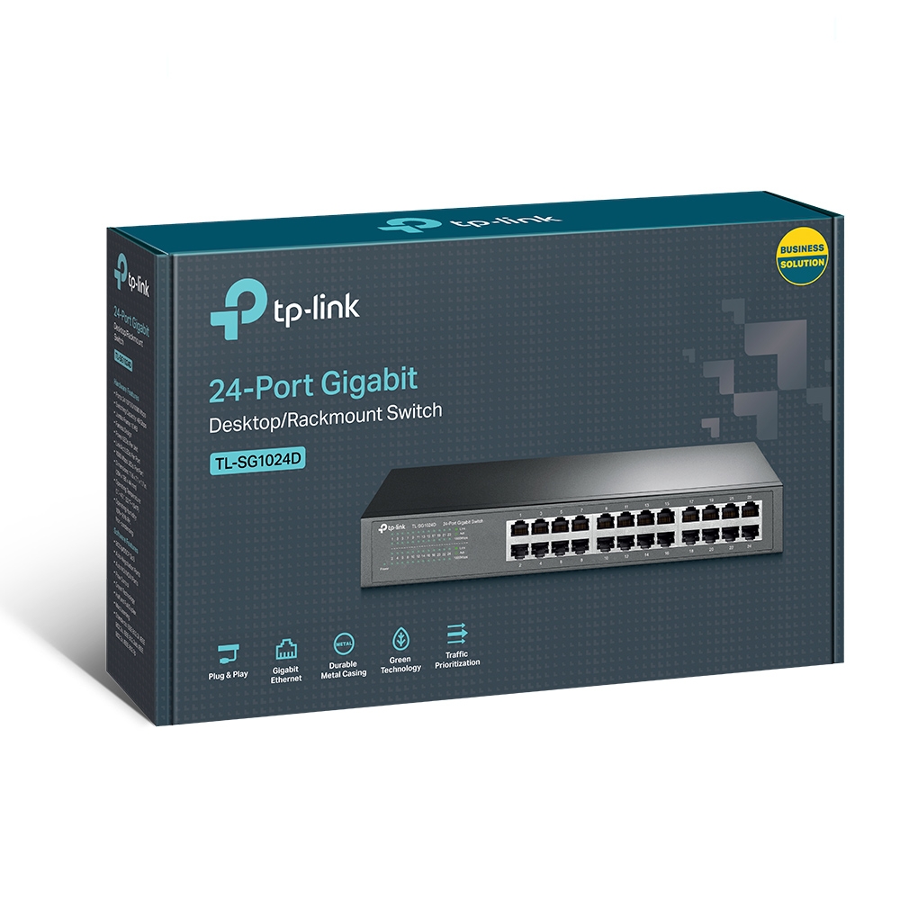 24port 10/100/1000Mbps Switch TP-Link TL-SG1024D