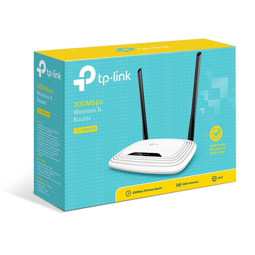 300Mbps TP-Link TL-WR841N Безжичен рутер