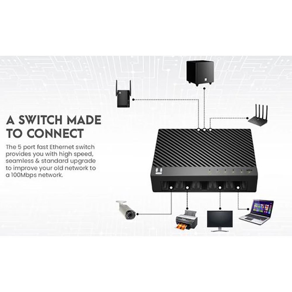 5port 10/100Mbps Switch Netis ST3105C
