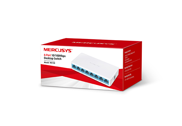8port 10/100Mbps Switch Mercusys MS108