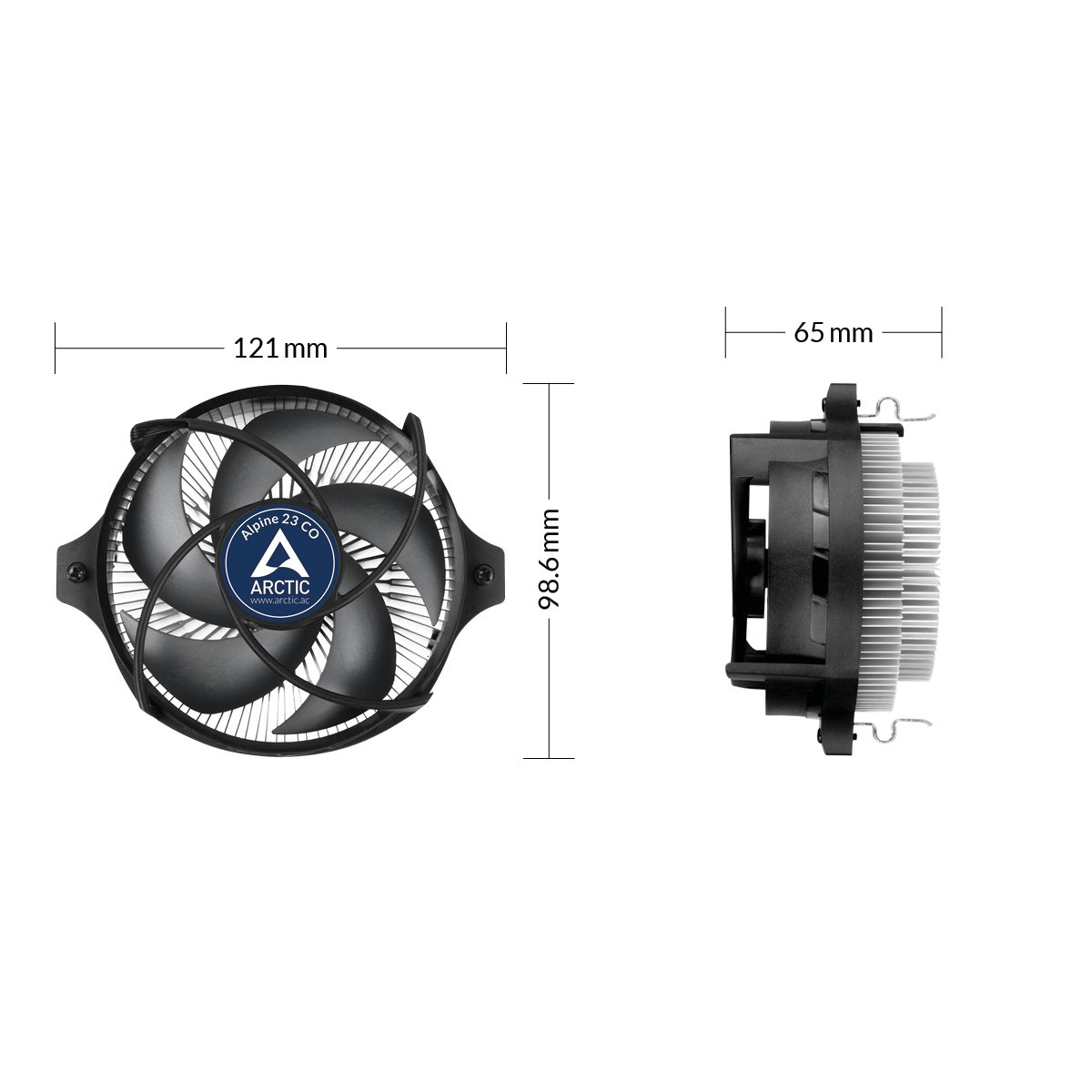 AM4/AM5 Arctic  Alpine 23 CO(ACALP00036A)