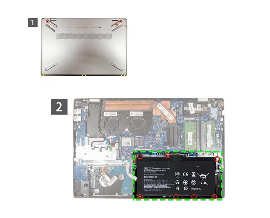 Батерия за Лаптоп HP HT03XL 3 клетъчна