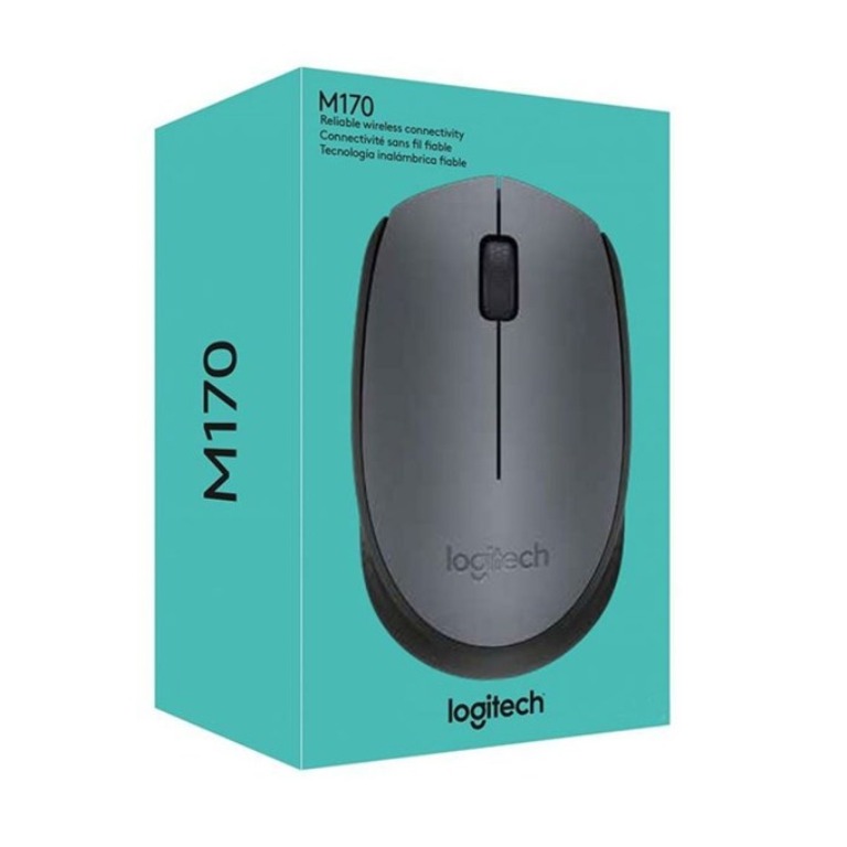 Безжична мишка Logitech M170, Сива