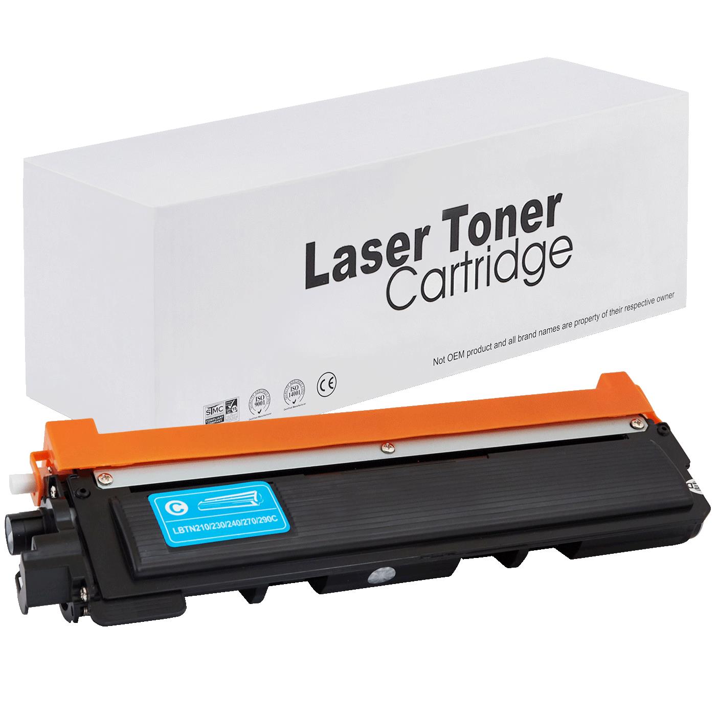 Brother TN-230,TN-210,TN-240,TN-270 Cyan 1.4K