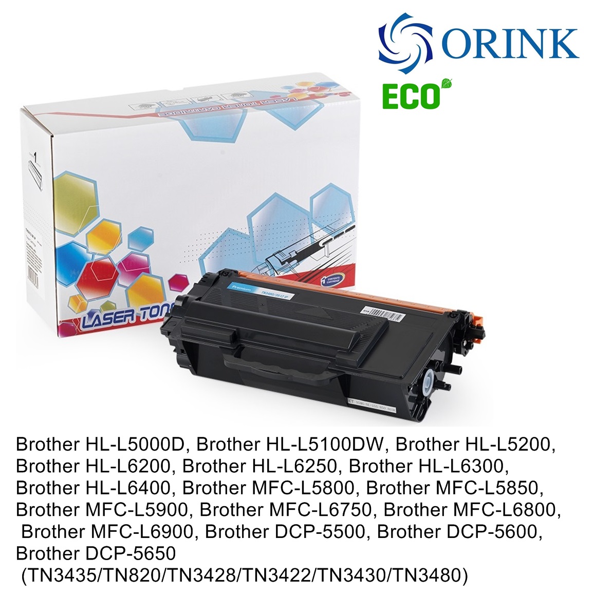 Brother TN-3480/3430 (8K) ORINK ECO Касета