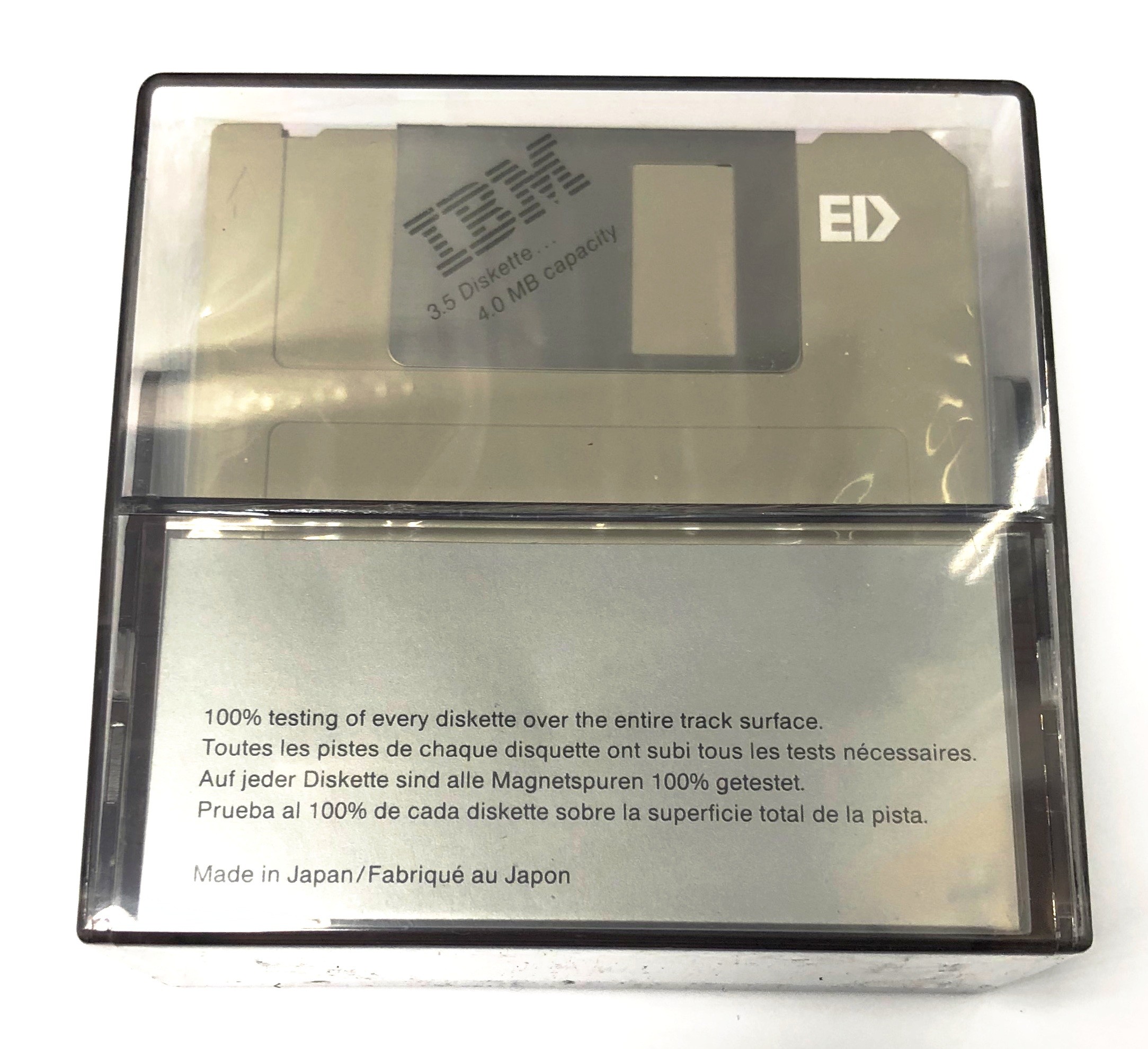 Diskette 3.5“ 4.0Mb 10бр. Кутия IBM