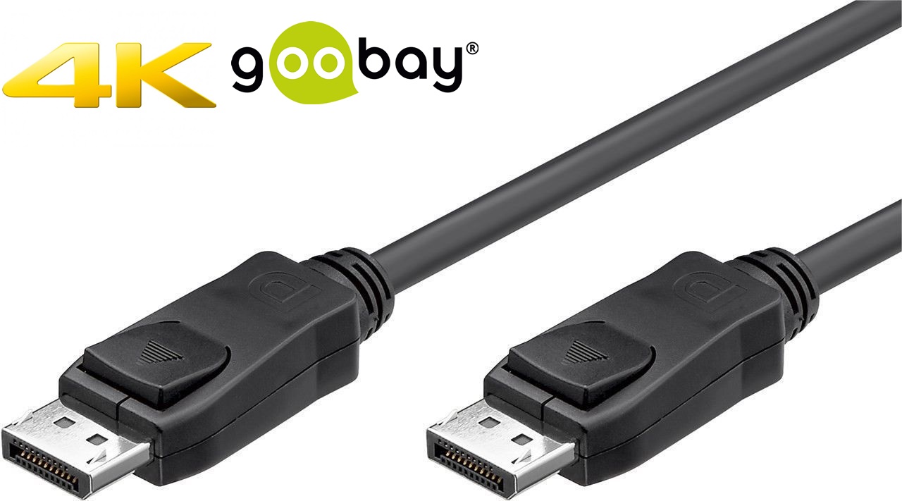 DisplayPort DP M/M v1.1  1.0m nickel GOOBAY