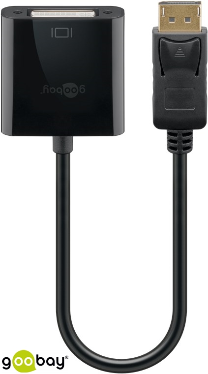 DisplayPort male to DVI-I female(24+5pin)GOOBAY