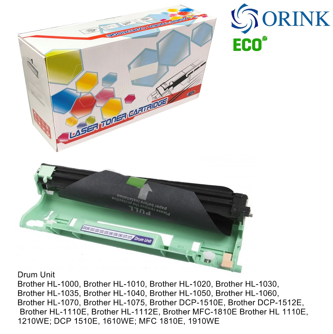 Drum Unit Brother DR-1030/1090 (9K) ORINK ECO