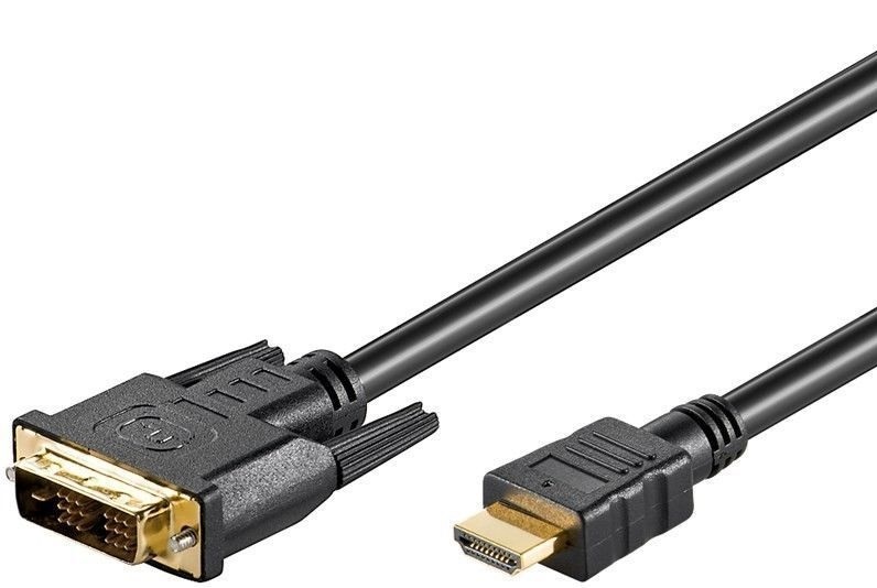 DVI-D male to HDMI M  1.8m MKTECH