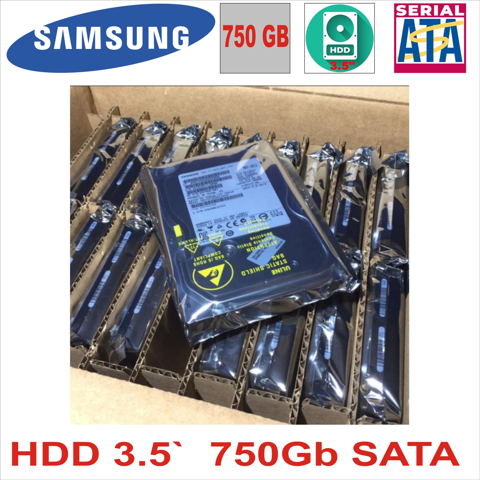 HDD 3.5`  750Gb SATA Samsung