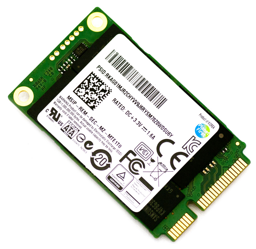 HDD MSATA SSD 128GB mini PCIe