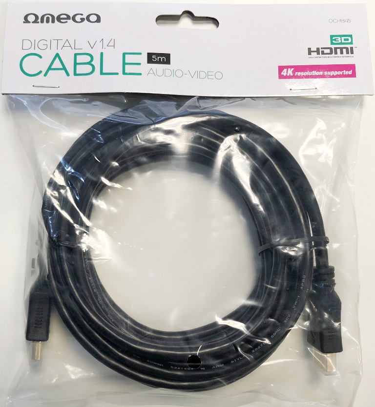 HDMI ->HDMI  5.0m (4K/30Hz) Omega