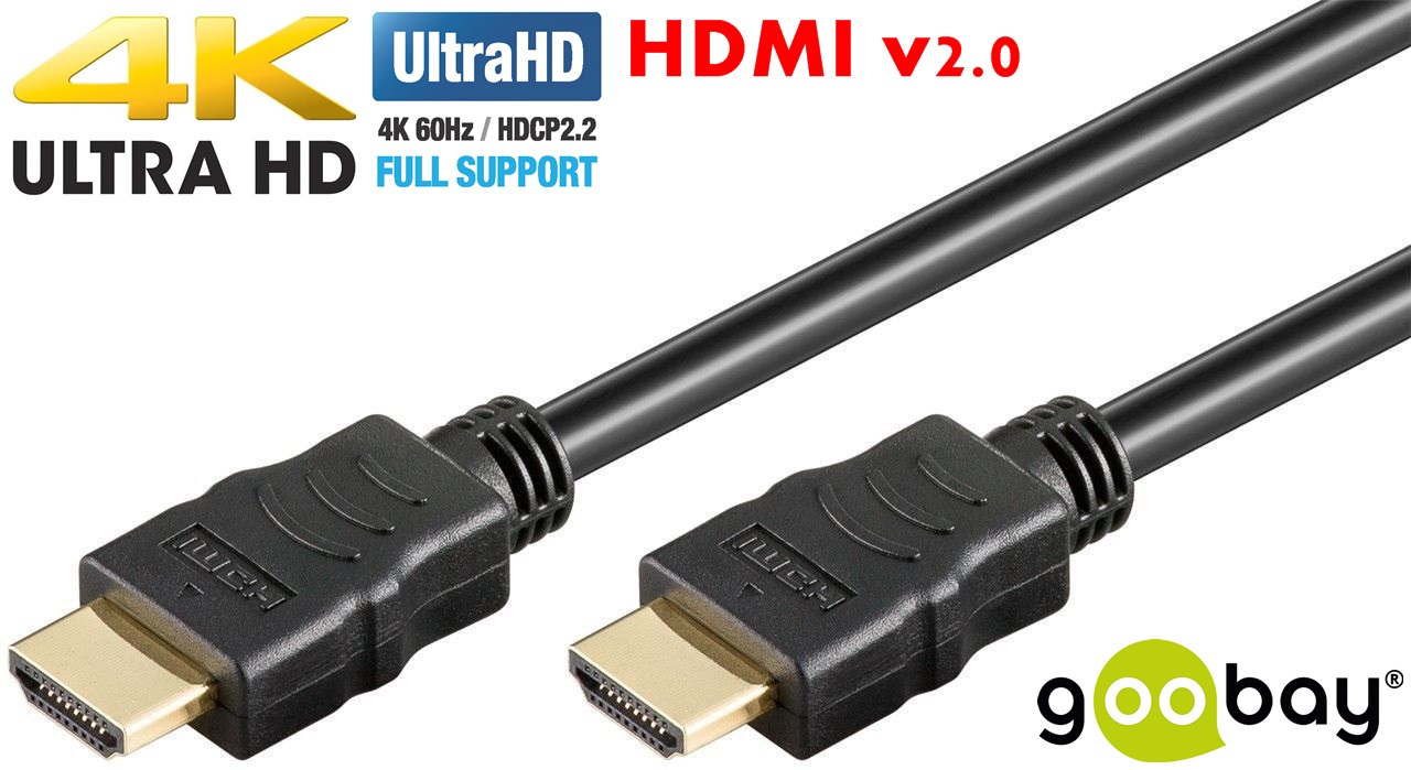 HDMI ->HDMI  7.5m (4K/60Hz) GOOBAY 38520