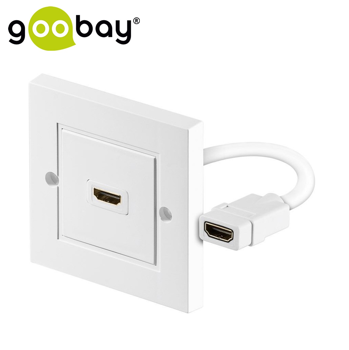 HDMI розетка за монтаж на стена GOOBAY 51722