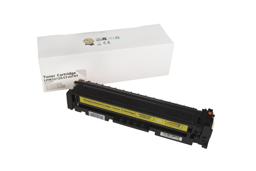 HP 207X, W2212X (2.5K) Yellow  Съвместима