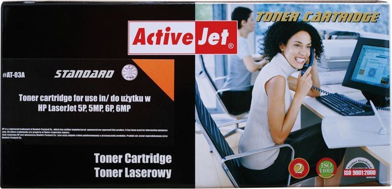 HP C3903A (4K) ActiveJet AT-03A Касета