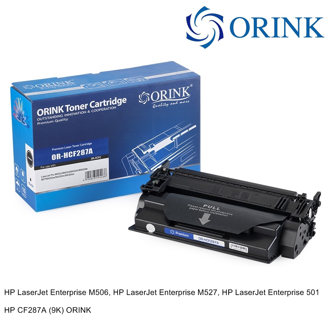 HP CF287A/CRG041 (9K) ORINK