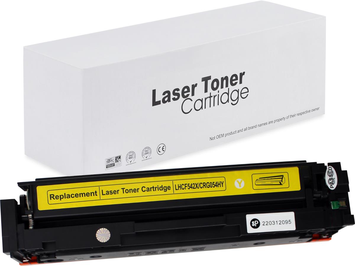 HP CF542X, CRG054, CF402X, CRG045 Yellow(2.5K)С
