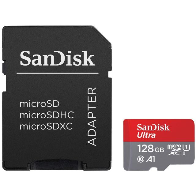 Карта памет 128 GB SanDisk Ultra SDXC 120MBs