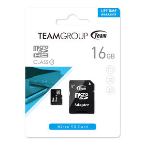 Карта памет  16 GB Team Group micro SDHC,CL10