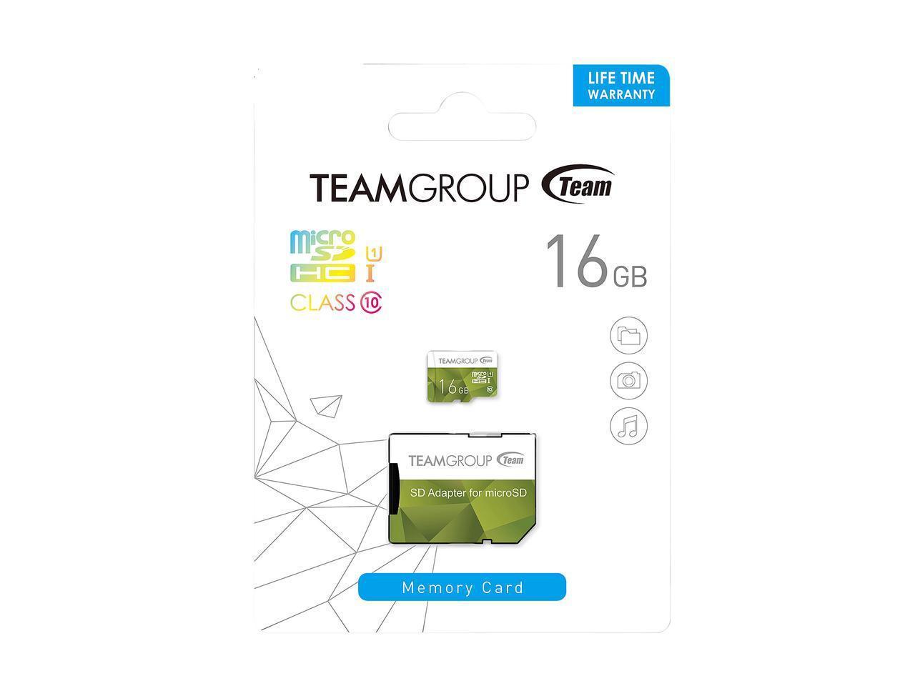 Карта памет  16 GB Team Group SDHC Micro,CL10