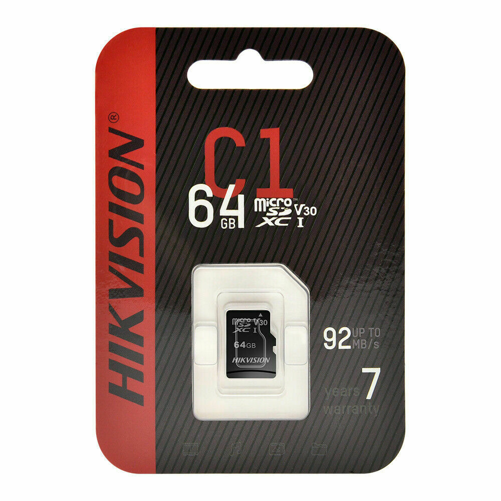 Карта памет  64 GB HIkVision microSDXC CL10