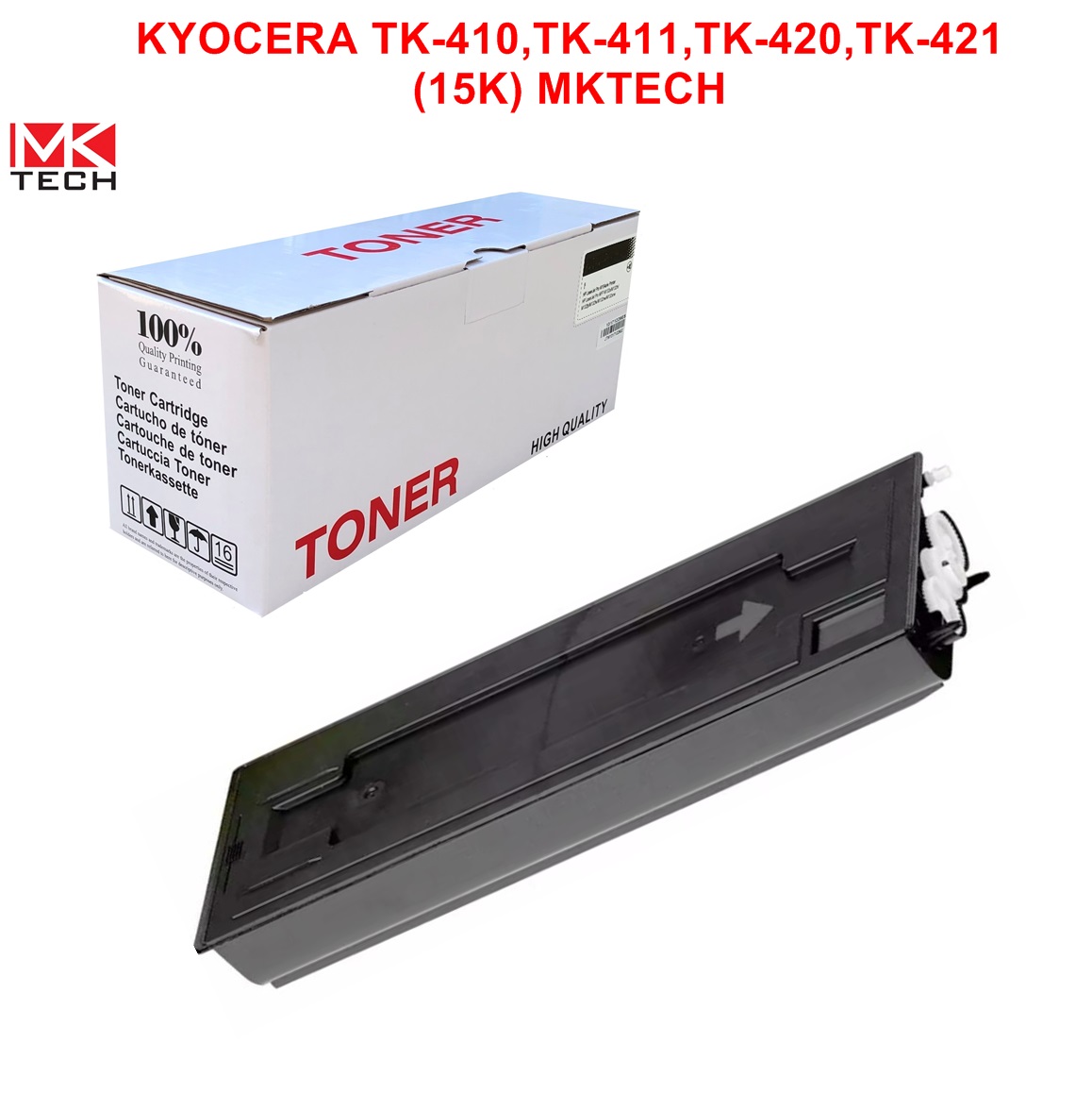 KYOCERA TK- 410,TK-411,TK-420,TK-421(15K) MKTECH