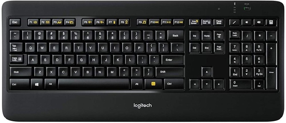 Logitech K800 Wireless Illuminated Keyboard