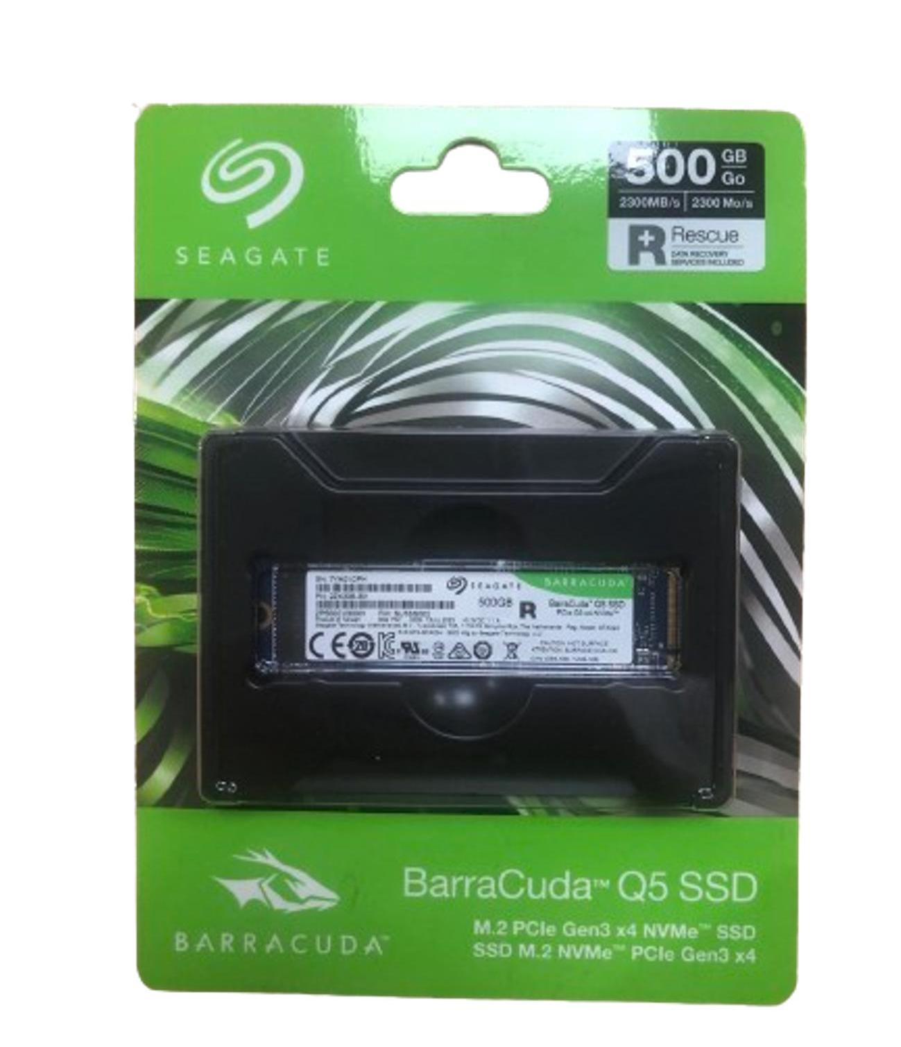 M.2 PCIe SSD 500GB Seagate Barracuda Q5 3.0 NVMe