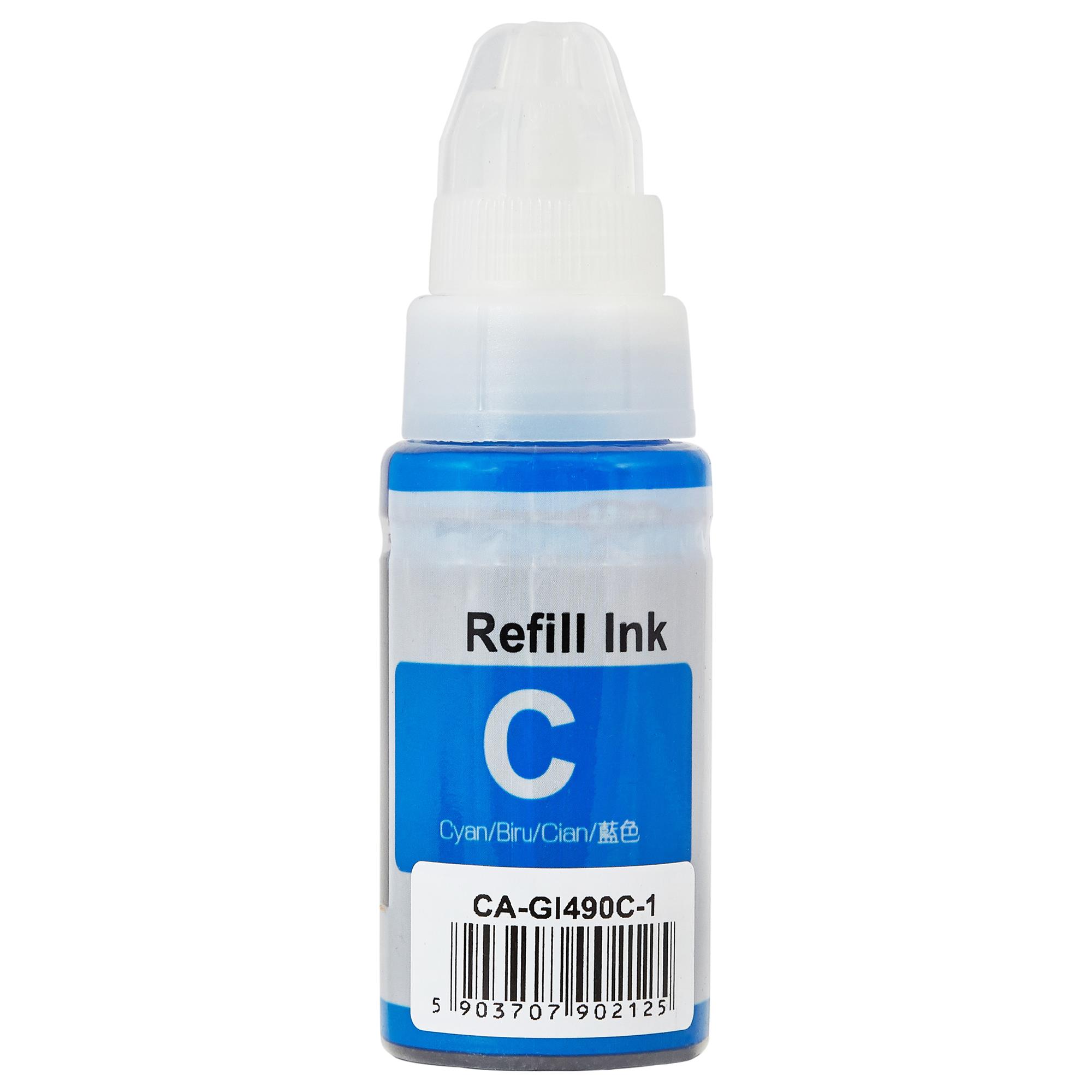 Мастилница Canon GI-490 GI-590 Cyan 70ml С-ма