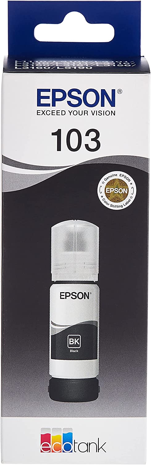 Мастилница Epson 103 EcoTank Black Original