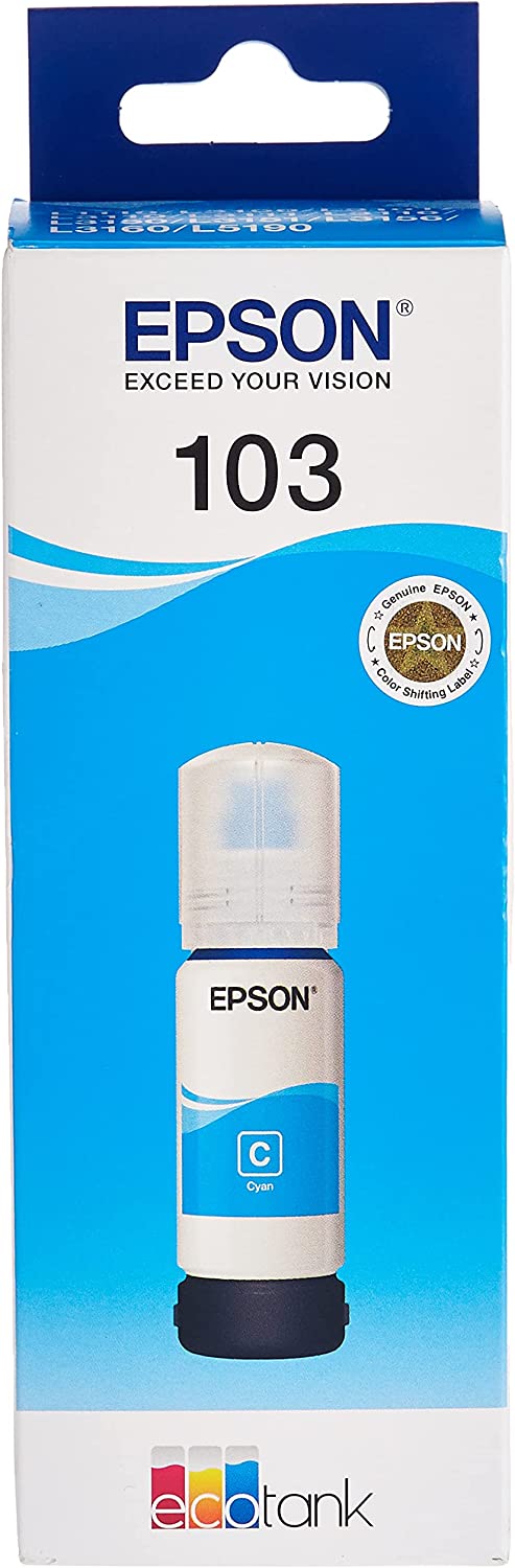 Мастилница Epson 103 EcoTank Cyan Original