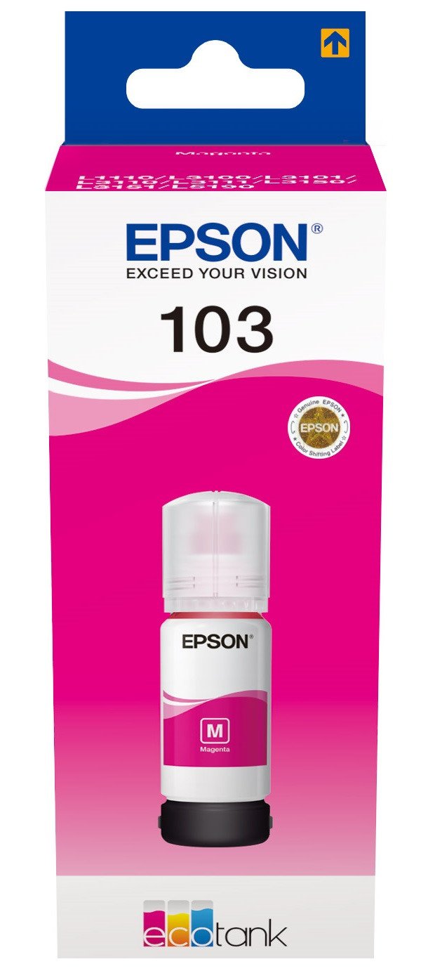 Мастилница Epson 103 EcoTank Magenta Original