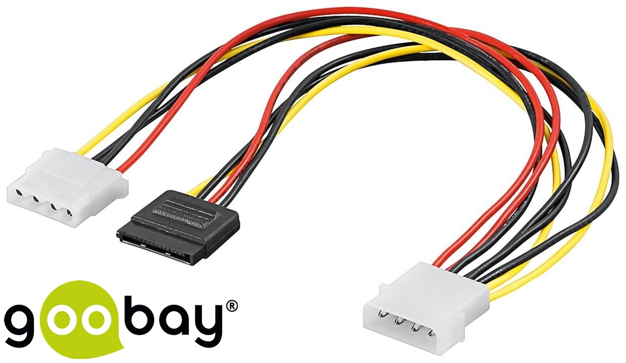 Molex to (SATA + molex) GOOBAY