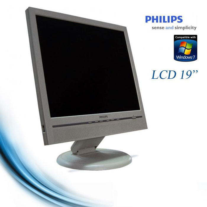 Монитор 19“ Philips 190B6CS Silver