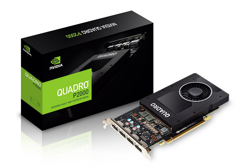 Nvidia Quadro P2000, 5GB GDDR5, PNY